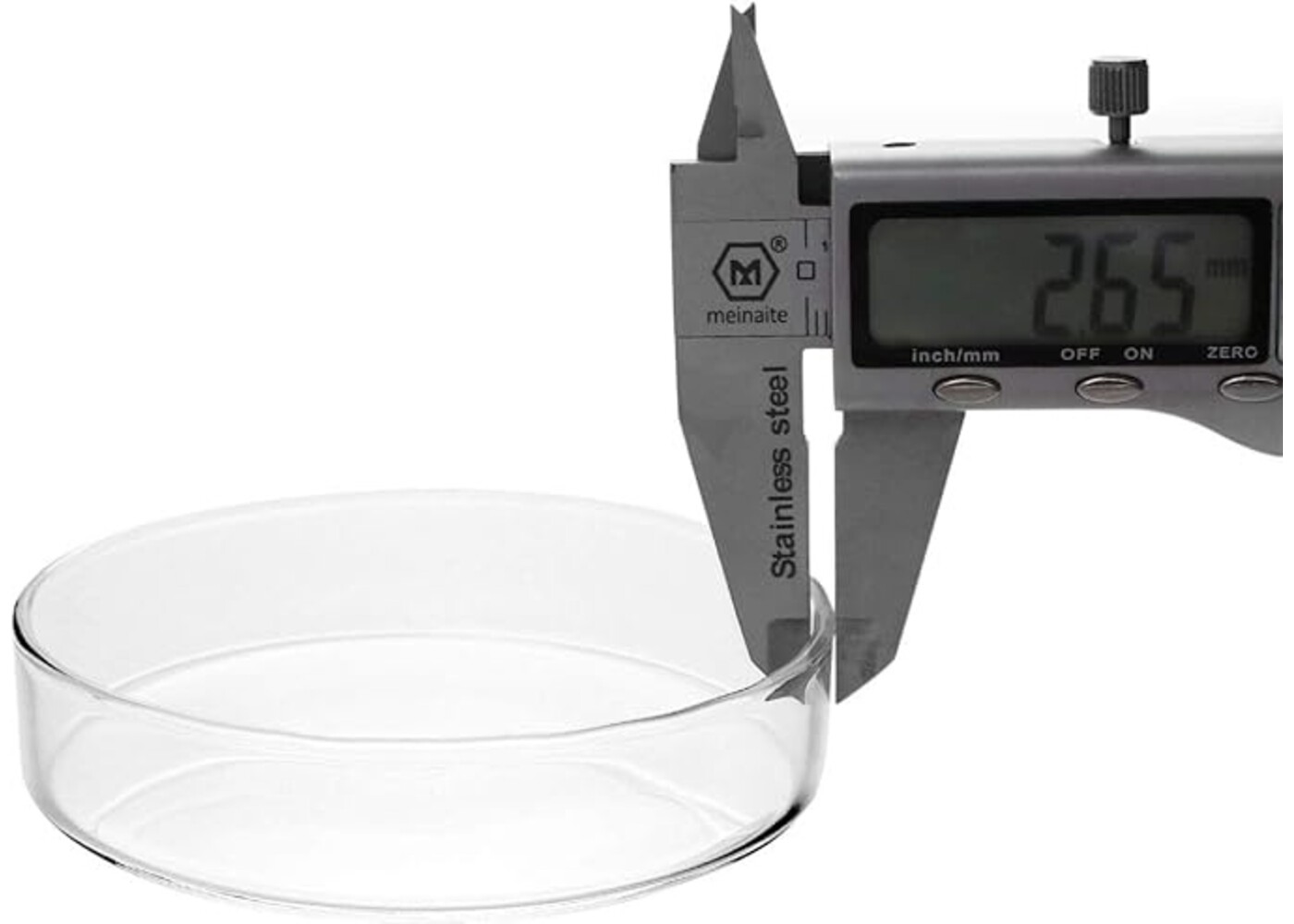 Rexar Borosilicate Glass Petri Dishes with Lids – 90 mm × 20 mm Laboratory Set (5 Pieces)