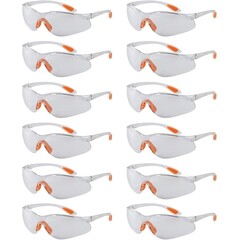 Rexar Transparent Safety Glasses – 12 Pack