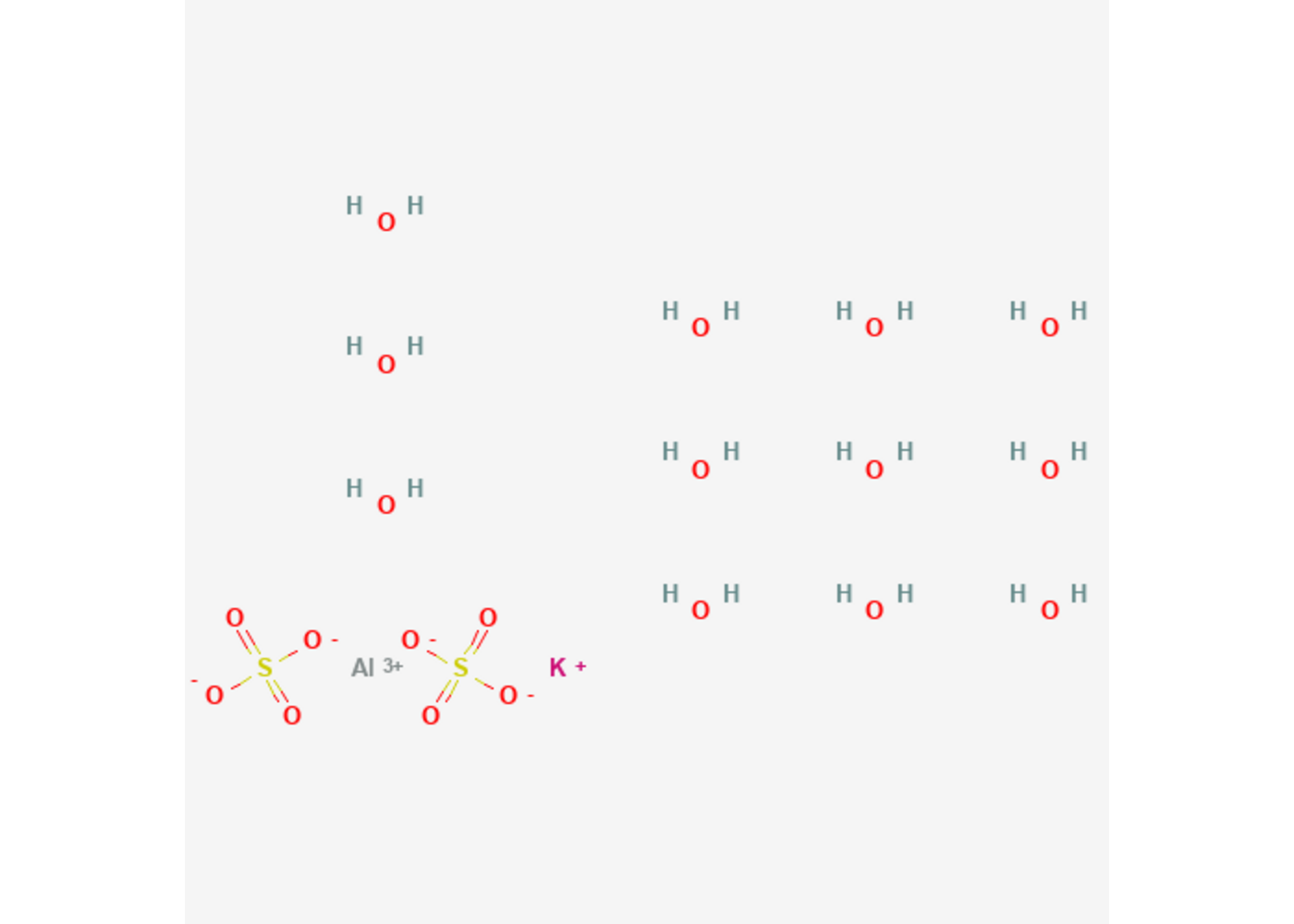 Rexar Potassium Aluminum Sulfate Dodecahydrate - CAS 7784-24-9