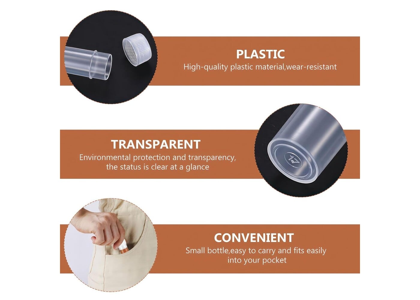 Rexar Laboratory Test Tubes  – 5 ml Sample Tubes with Screw Cap
