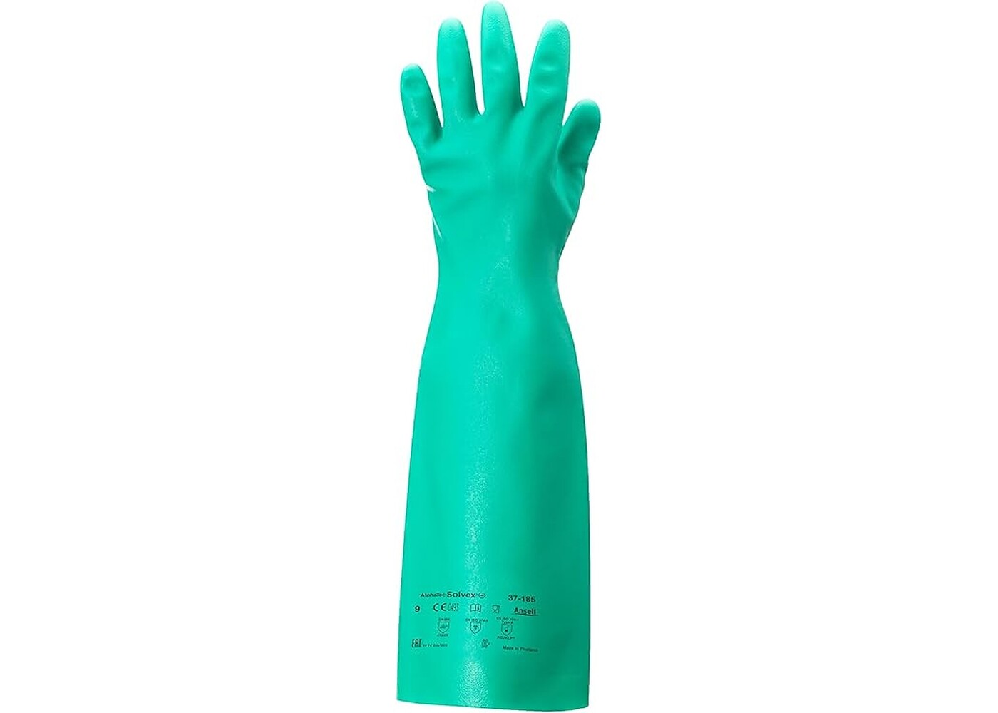 Rexar Ansell AlphaTec 37-185 Nitrile Chemical Protection Gloves – Long Cuff 45 cm