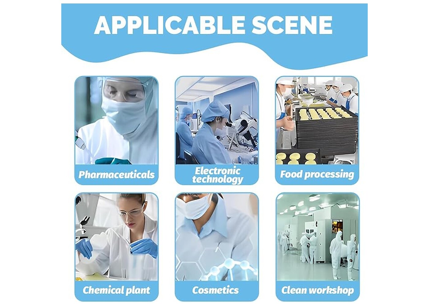 Rexar Anti-Static Laboratory Coat with Elastic Cuffs and Storage Pockets for Professional Laboratory Use
