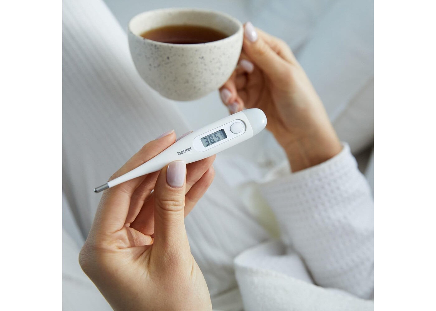 Rexar Digital Thermometer with LCD Display and Waterproof Design