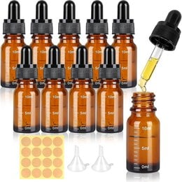 Rexar Glass Dropper Bottles