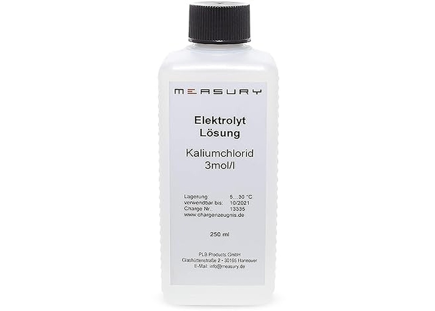 Rexar Potassium Chloride (KCl) Storage Solution 3M for pH and ORP Electrodes – 250 ml