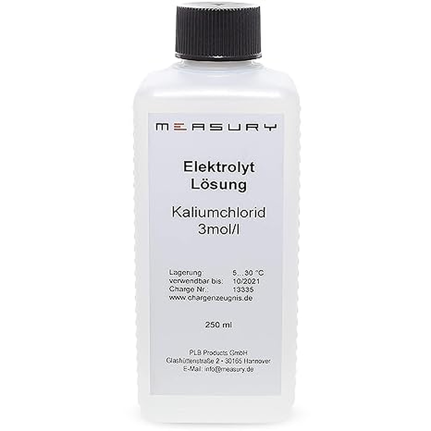 Rexar Potassium Chloride (KCl) Storage Solution 3M for pH and ORP Electrodes – 250 ml