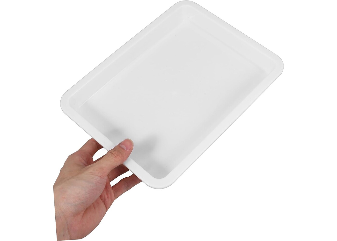 Rexar Plastic Laboratory Mixing Tray for Chemical Reagents, Weighing and Sample Handling