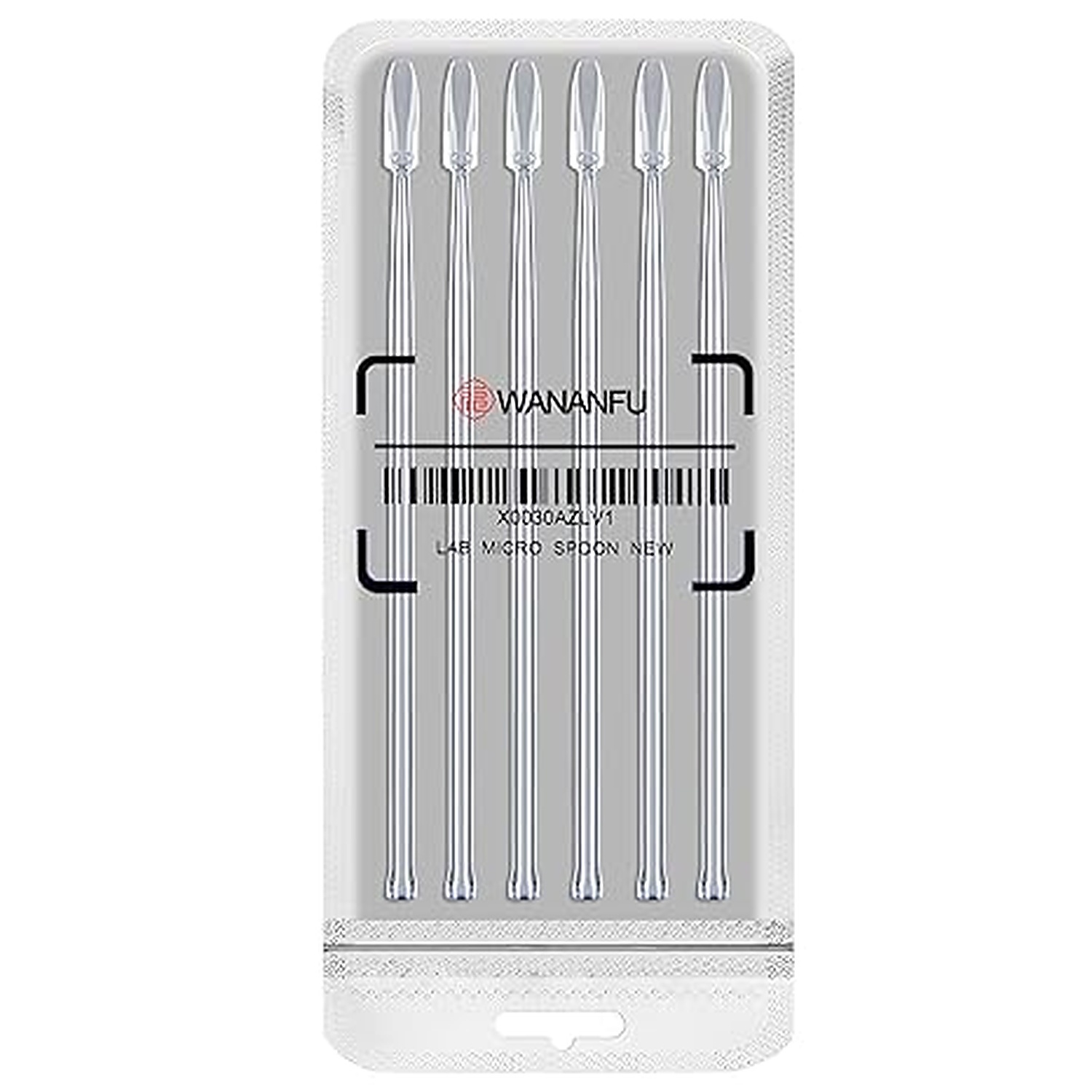 Rexar Laboratory Spatula Set for Sample Handling (6 pcs)