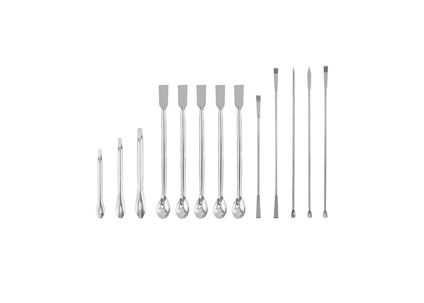 Rexar Laboratory Spatulas – Stainless Steel Sample Spatulas