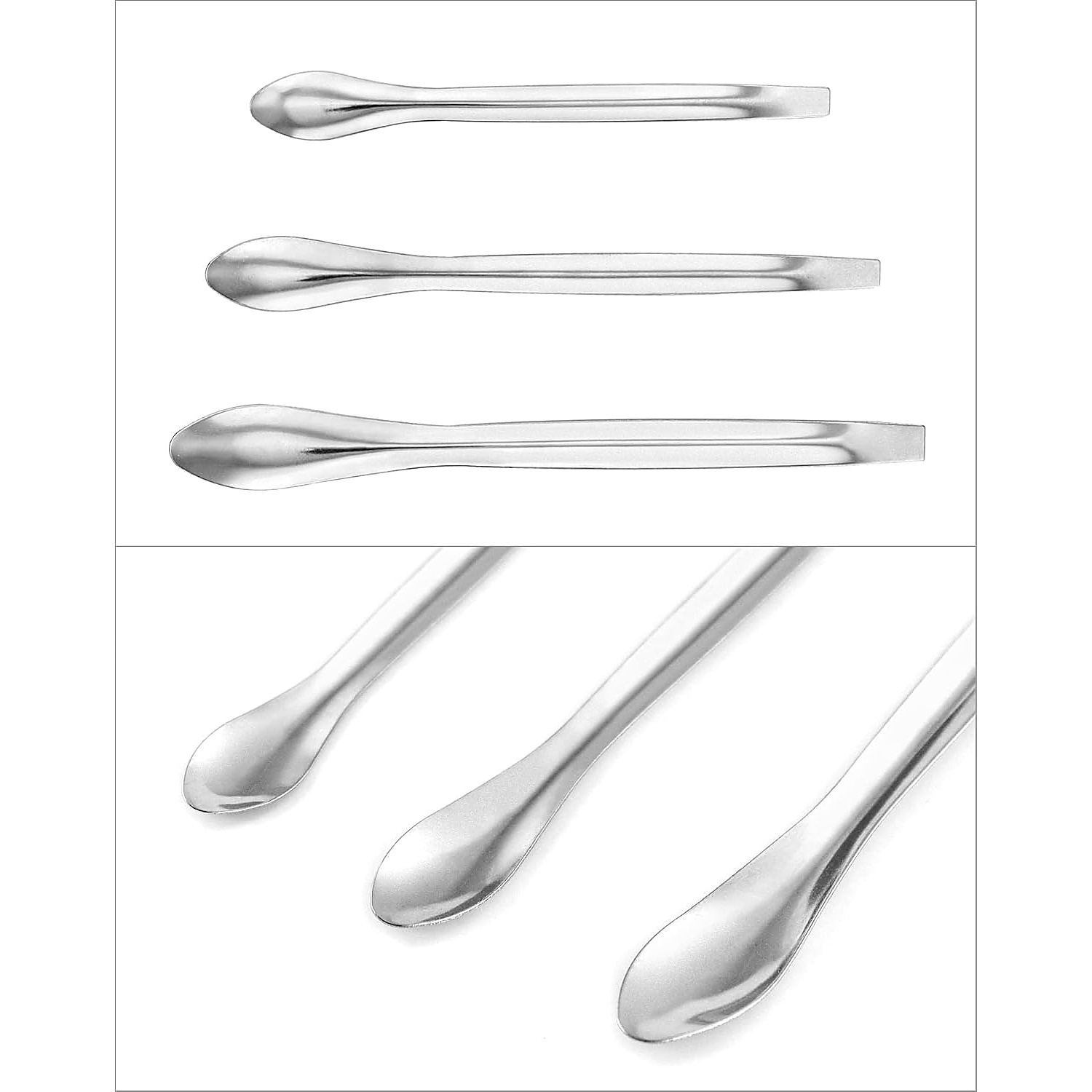 Rexar Laboratory Spatulas – Stainless Steel Sample Spatulas
