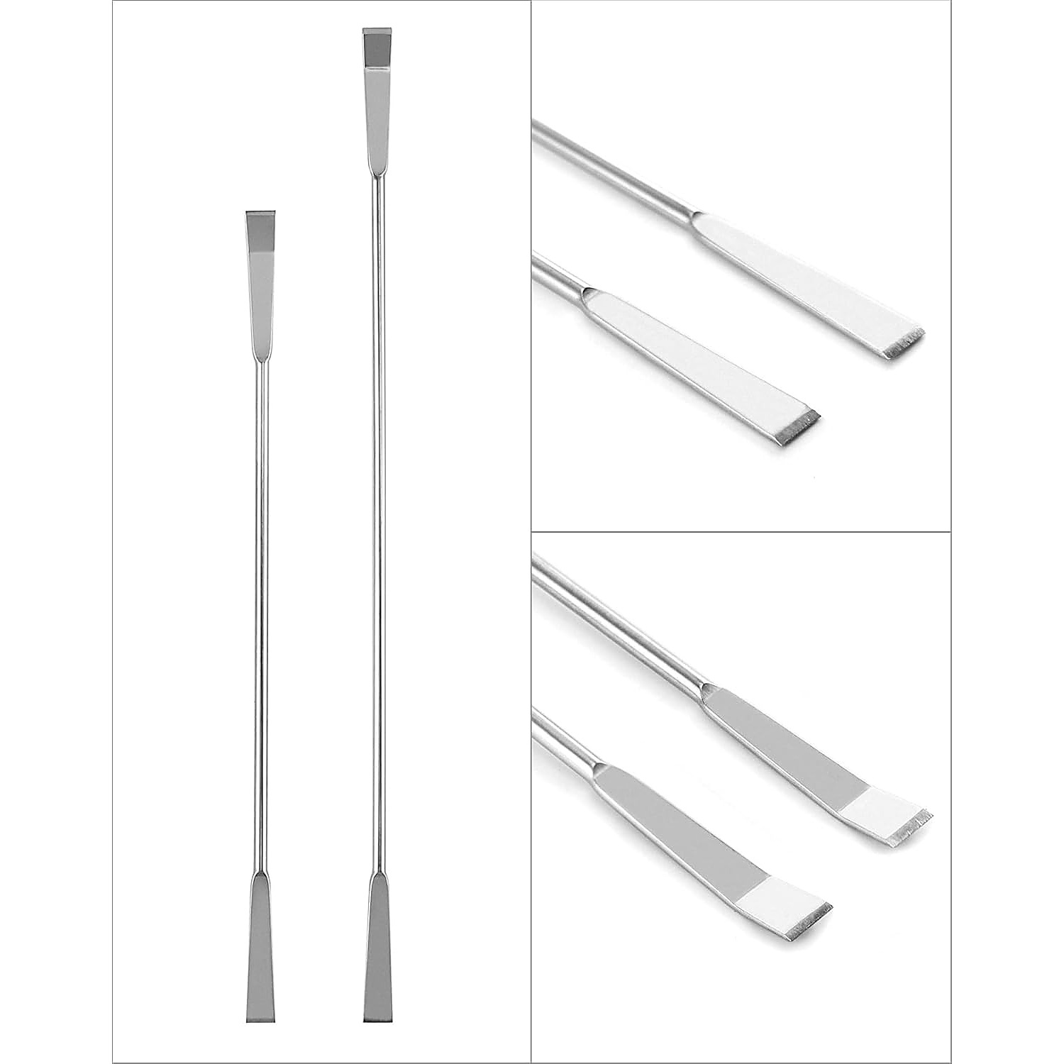 Rexar Laboratory Spatulas – Stainless Steel Sample Spatulas
