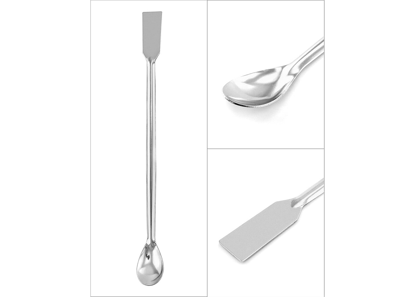 Rexar Laboratory Spatulas – Stainless Steel Sample Spatulas