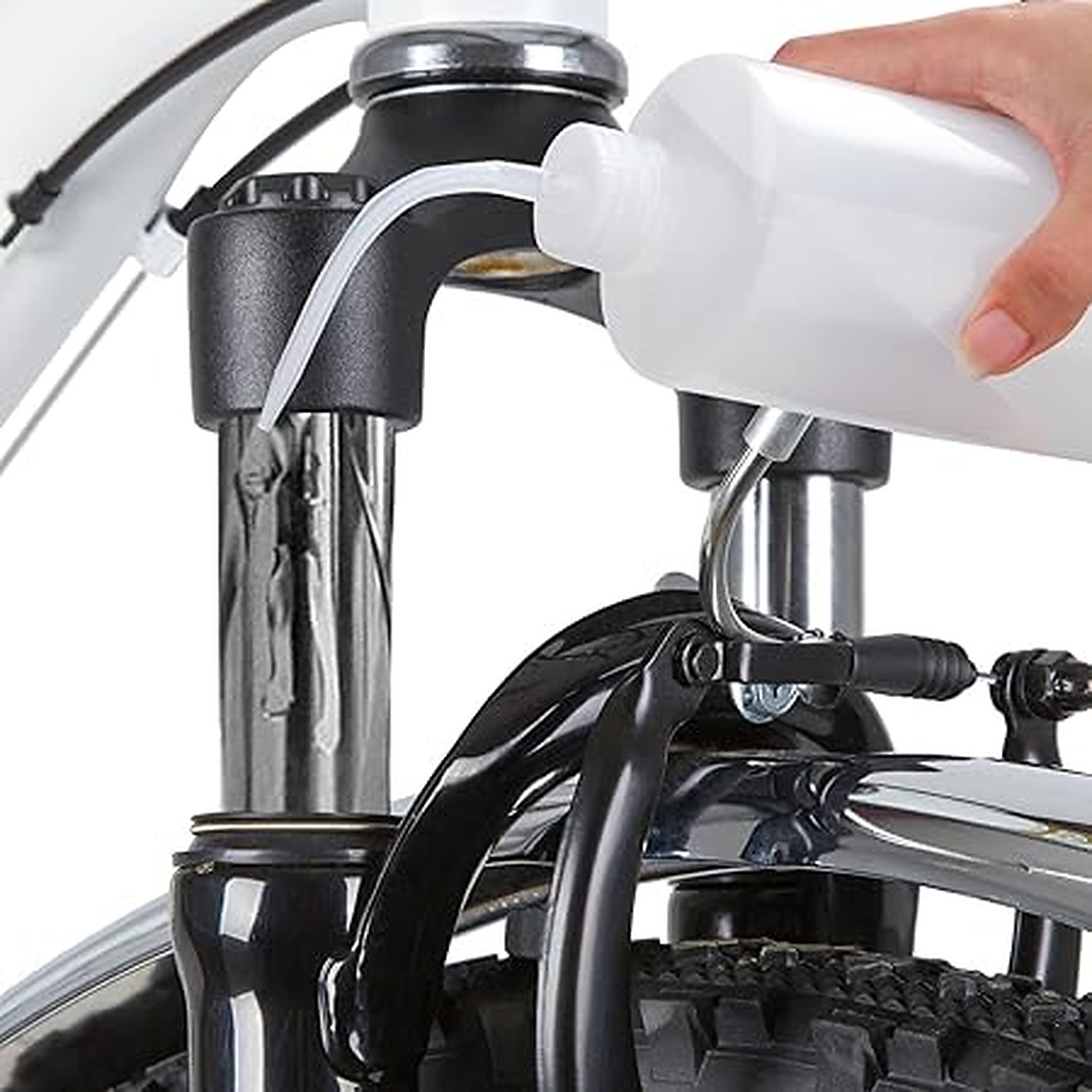 Rexar Laboratory Wash Bottles 150 ml with Curved Spout and Funnel – Pack of 3