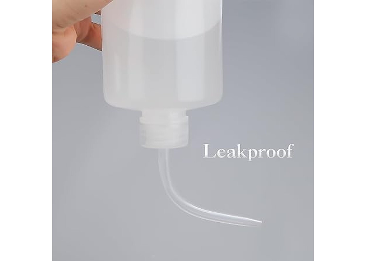 Rexar Laboratory Wash Bottles 150 ml with Curved Spout and Funnel – Pack of 3