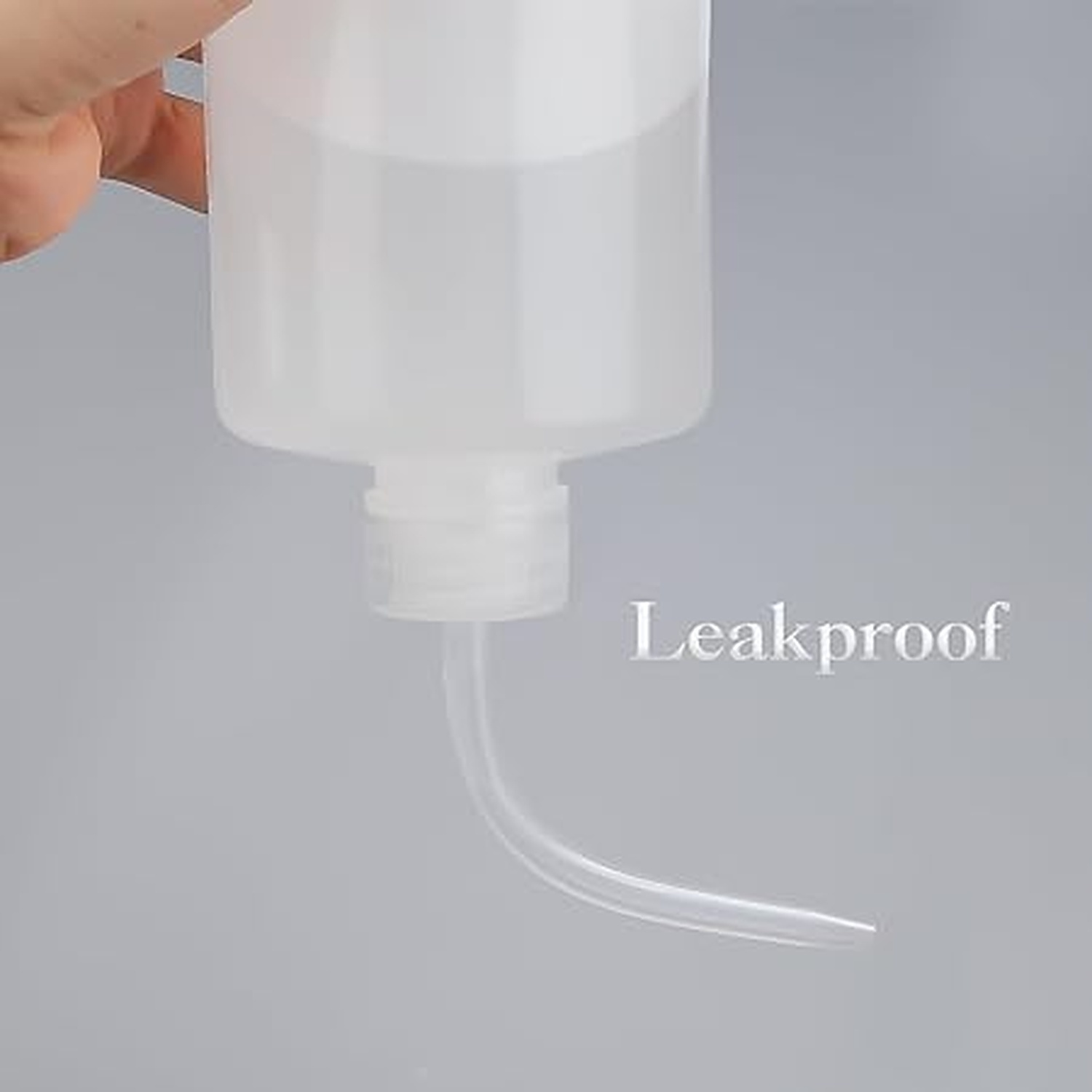 Rexar Laboratory Wash Bottles 150 ml with Curved Spout and Funnel – Pack of 3