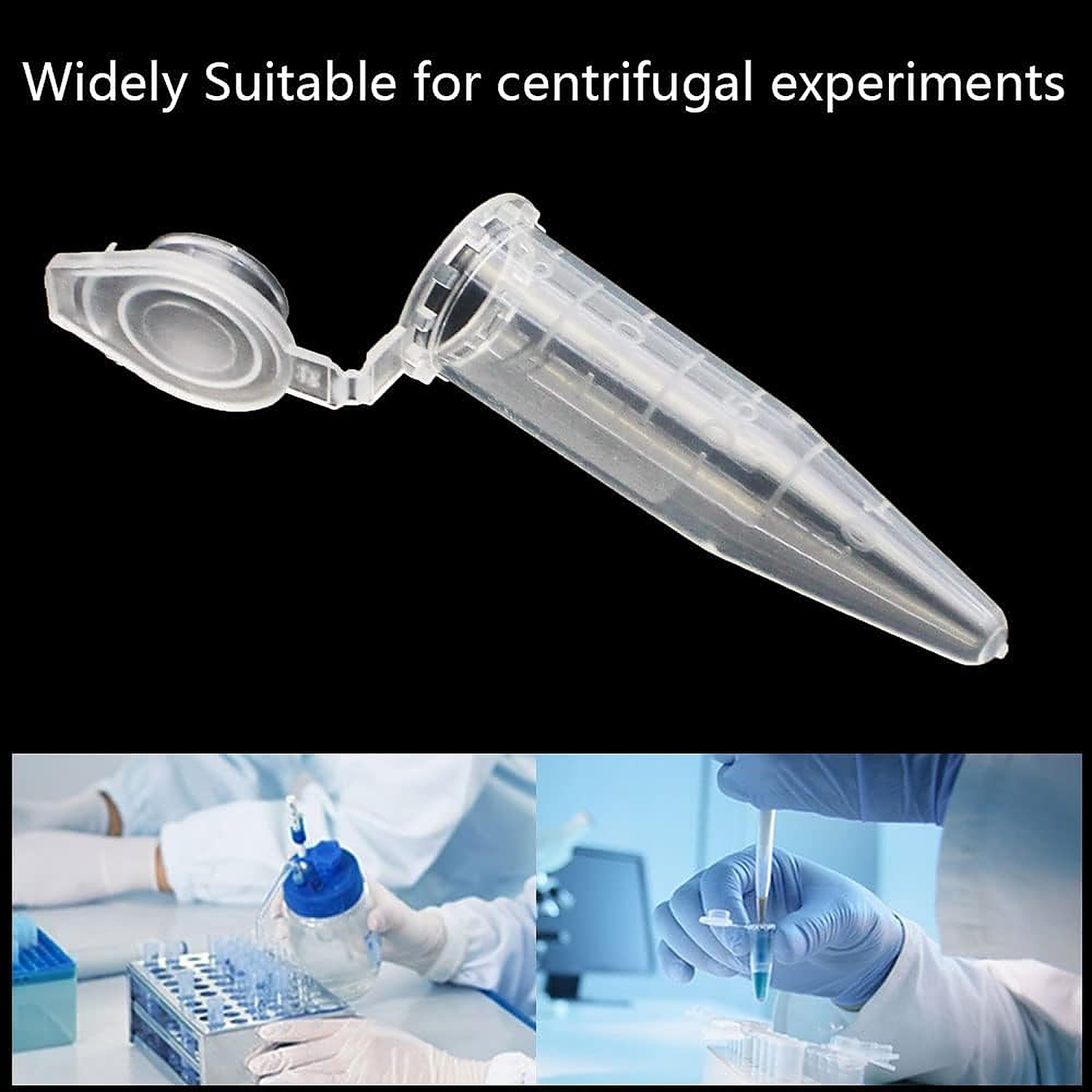 Rexar Microcentrifuge Tubes – 2 ml Laboratory Tubes