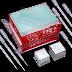 Rexar Microscope Slides & Coverslips Set