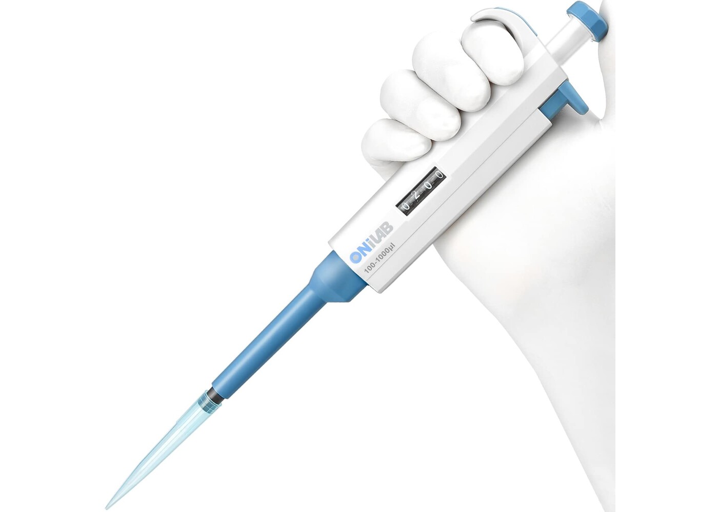 Rexar ONiLAB Laboratory Micropipette – 100–1000 µL Adjustable Pipette
