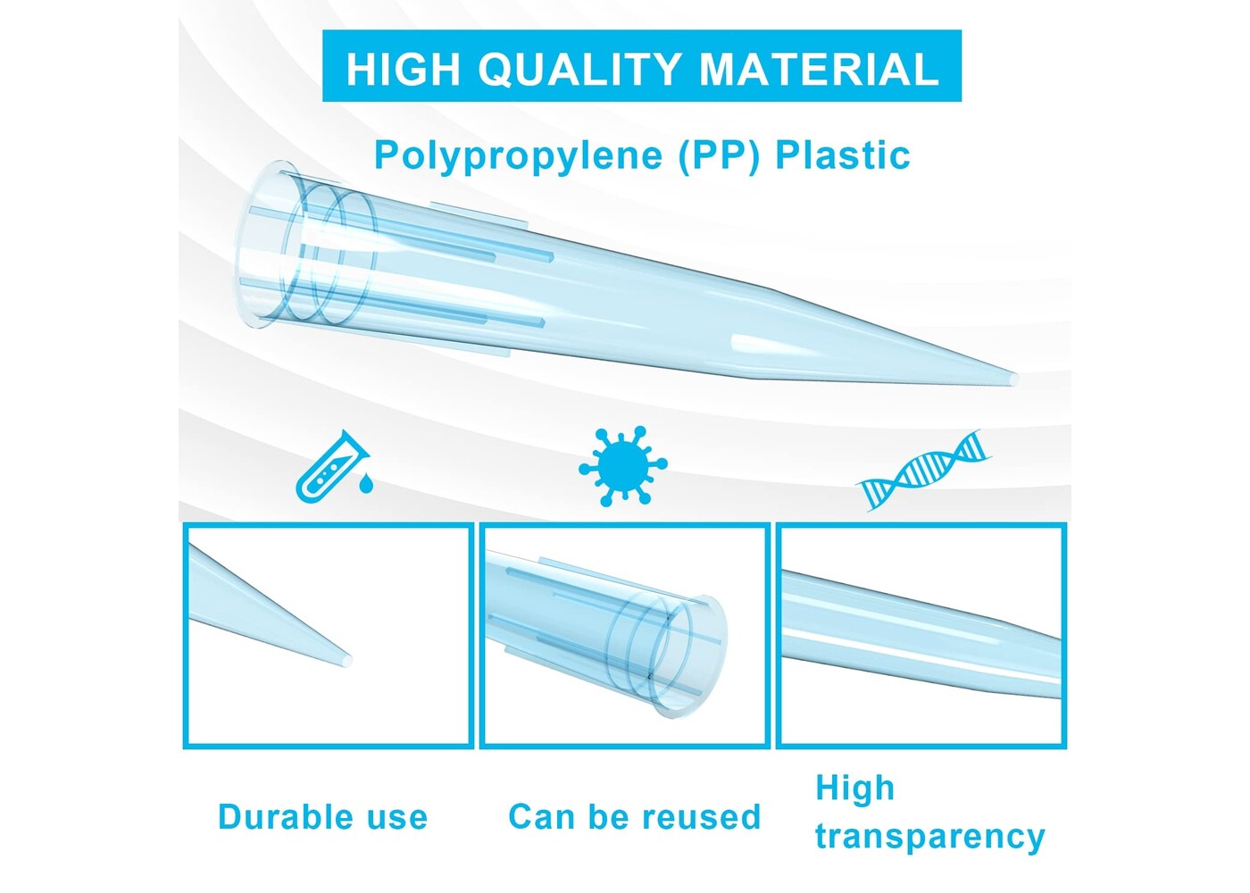 Rexar ONiLAB Pipette Tips – 1000 µL Laboratory Pipette Tips