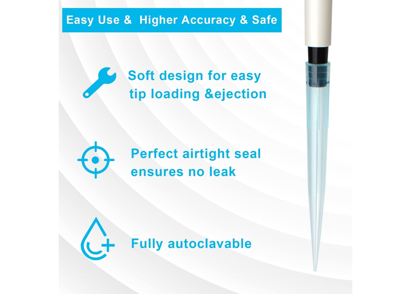 Rexar ONiLAB Pipette Tips – 1000 µL Laboratory Pipette Tips