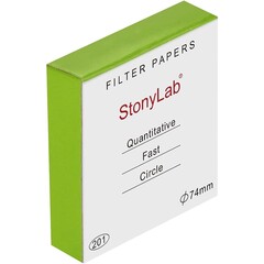 Rexar Quantitative Filter Paper 74 mm – Pack of 100
