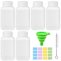 Rexar Reagent Bottles 120 ml – Pack of 6
