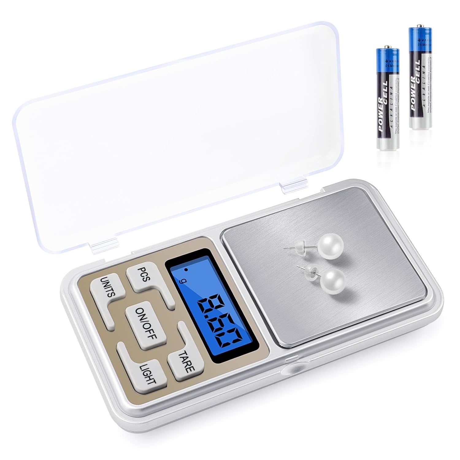 Rexar Digital Laboratory Balance for General Weighing Applications – 0.1 g / 500 g