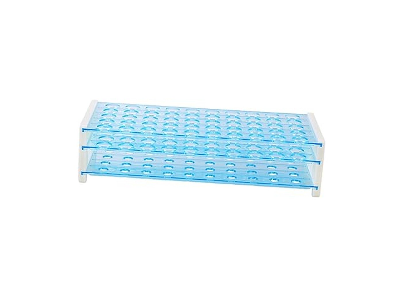 Rexar Detachable Test Tube Rack for Laboratory and Centrifuge Tubes – Tube Holder for 50 Tubes
