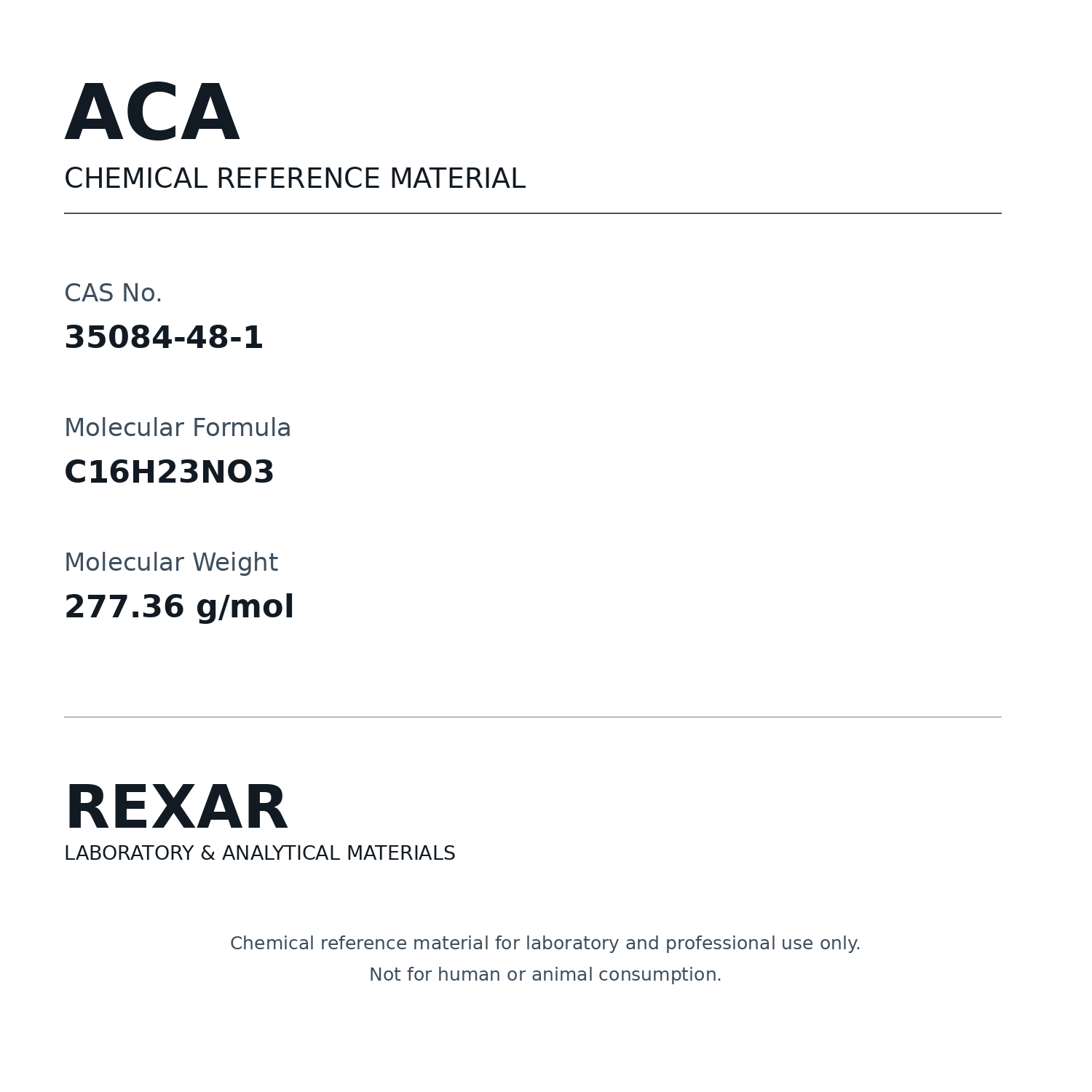 Rexar ACA - CAS 35084-48-1