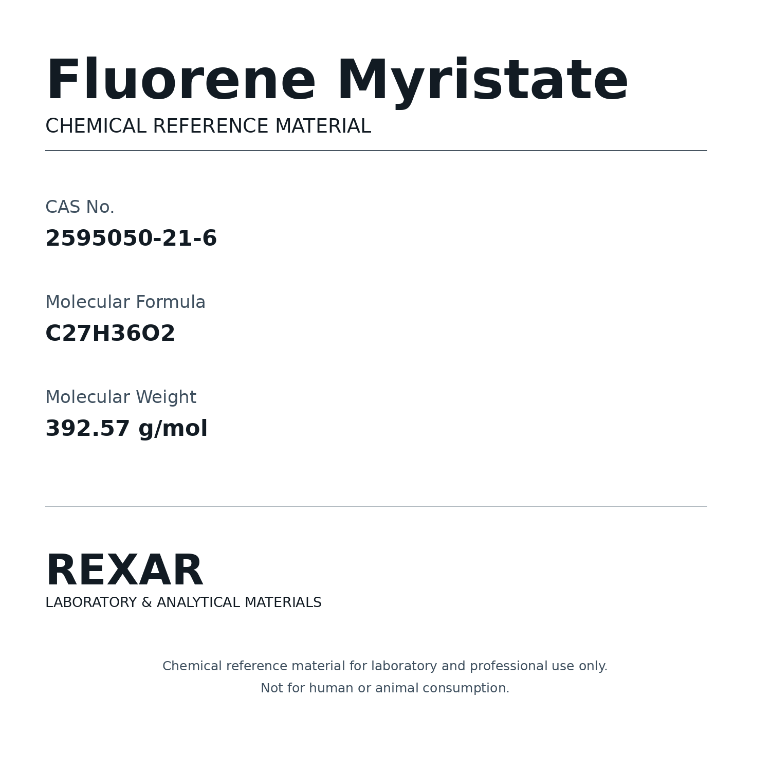 Rexar Fluorene Myristate – CAS 2595050-21-6