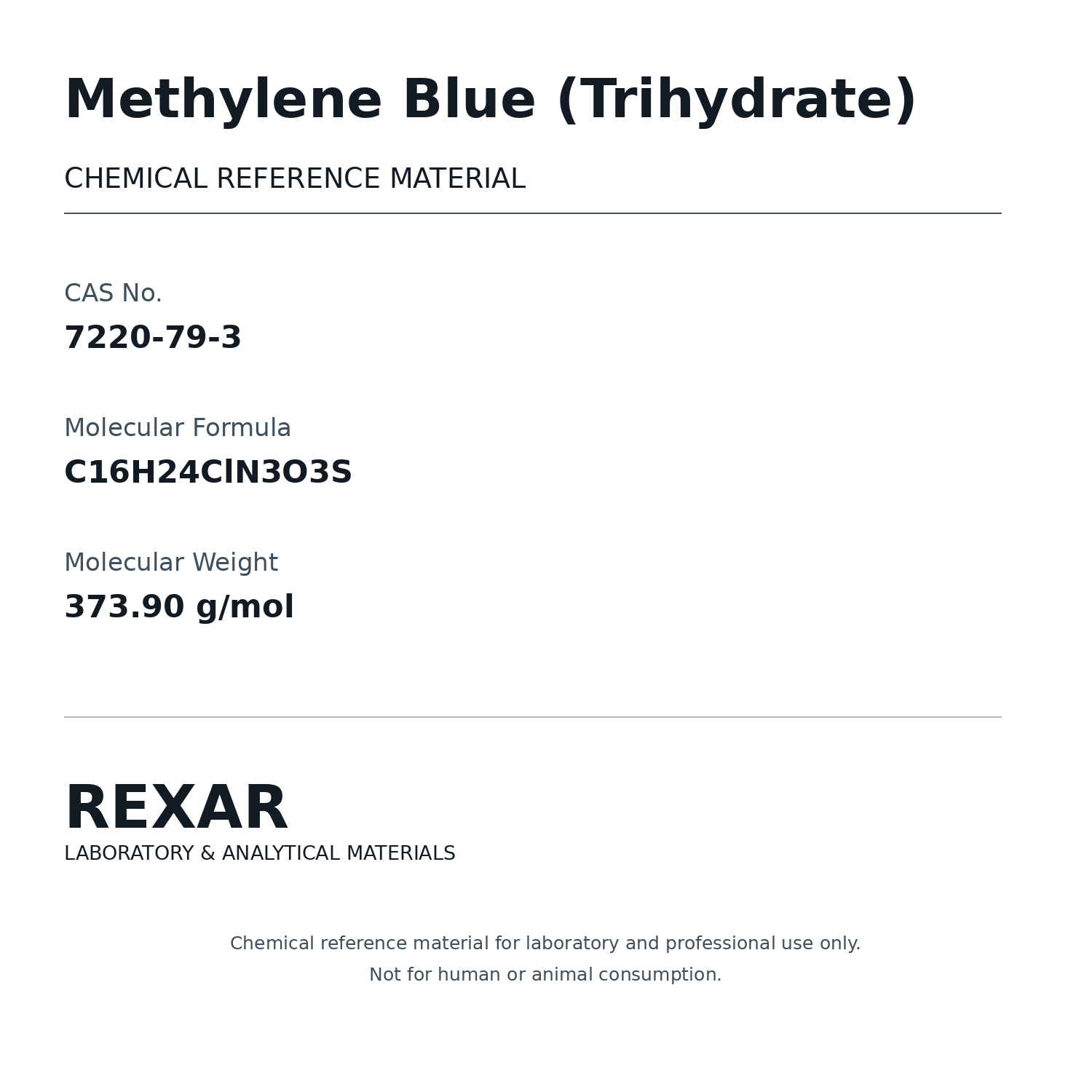 Rexar Methylene Blue – CAS 7220-79-3