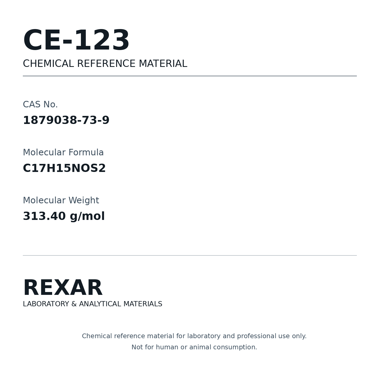 Rexar CE-123 - CAS 1879038-73-9