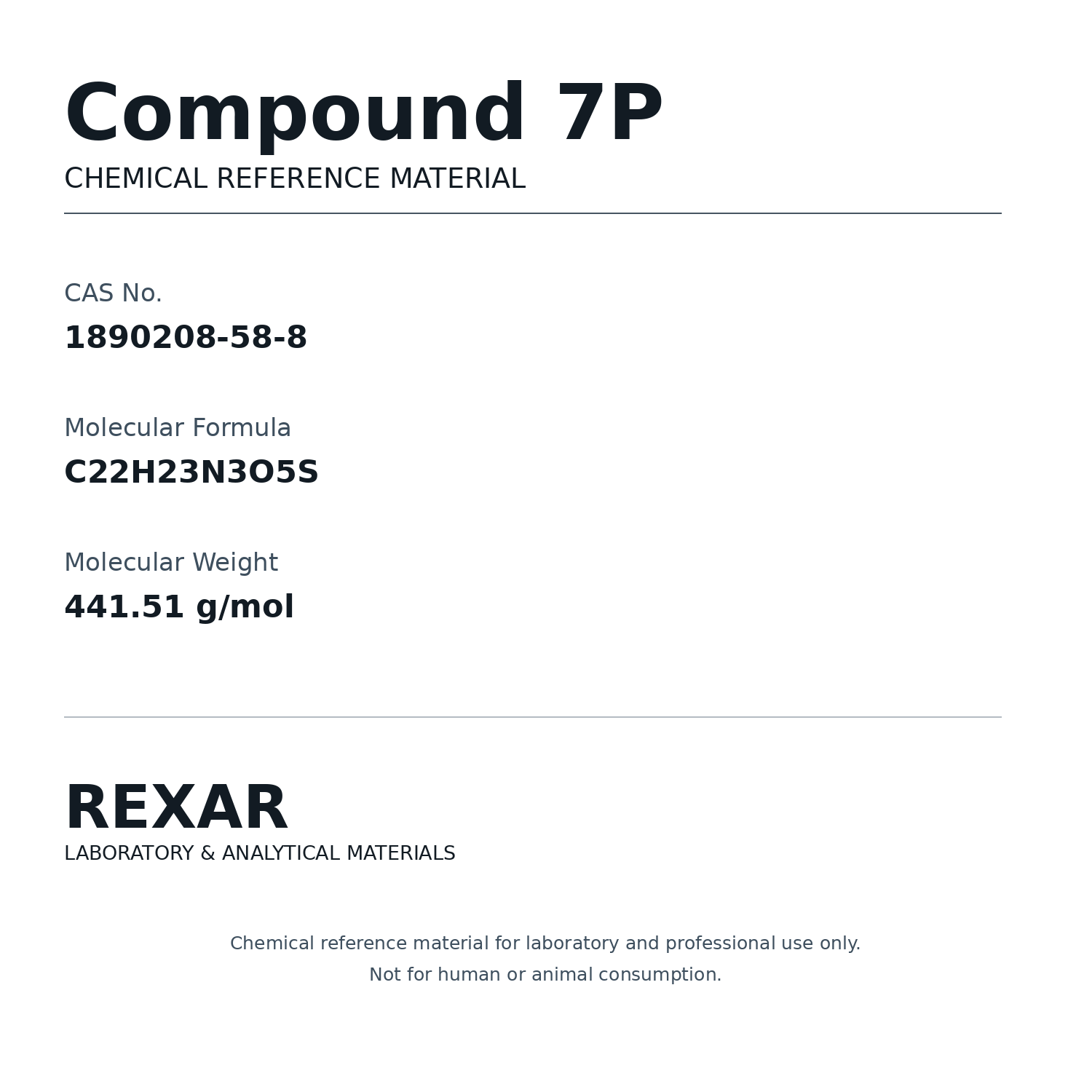 Rexar Compound-7P - CAS 1890208-58-8