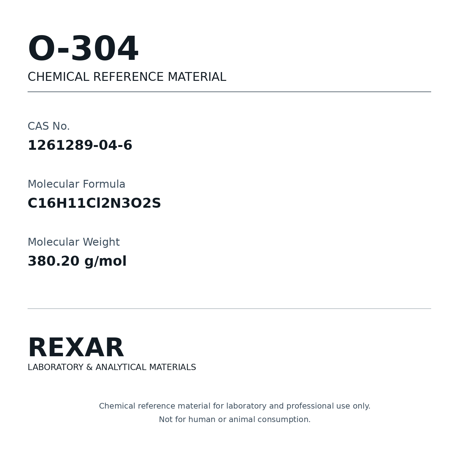 Rexar O-304 - CAS 1261289-04-6