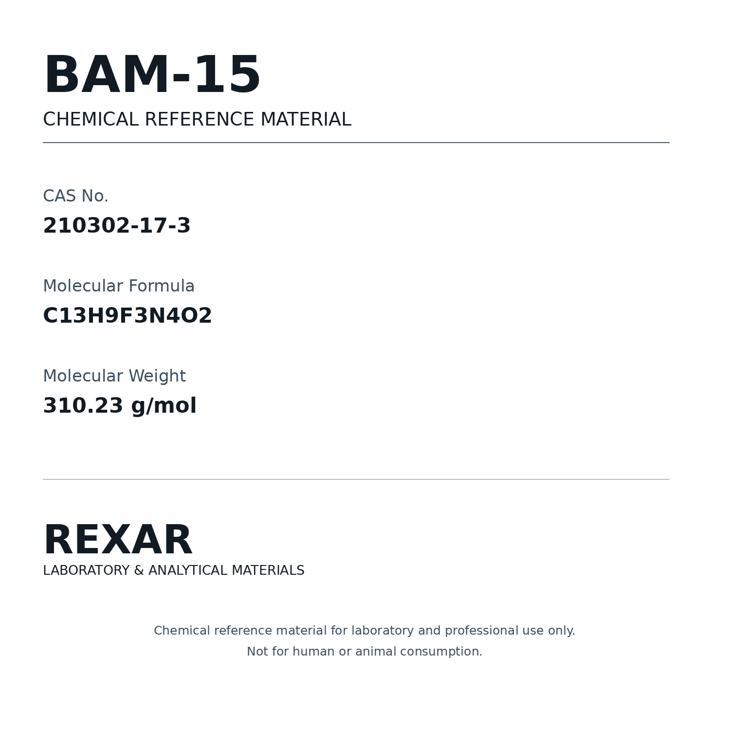 Rexar BAM15 – CAS 210302-17-3