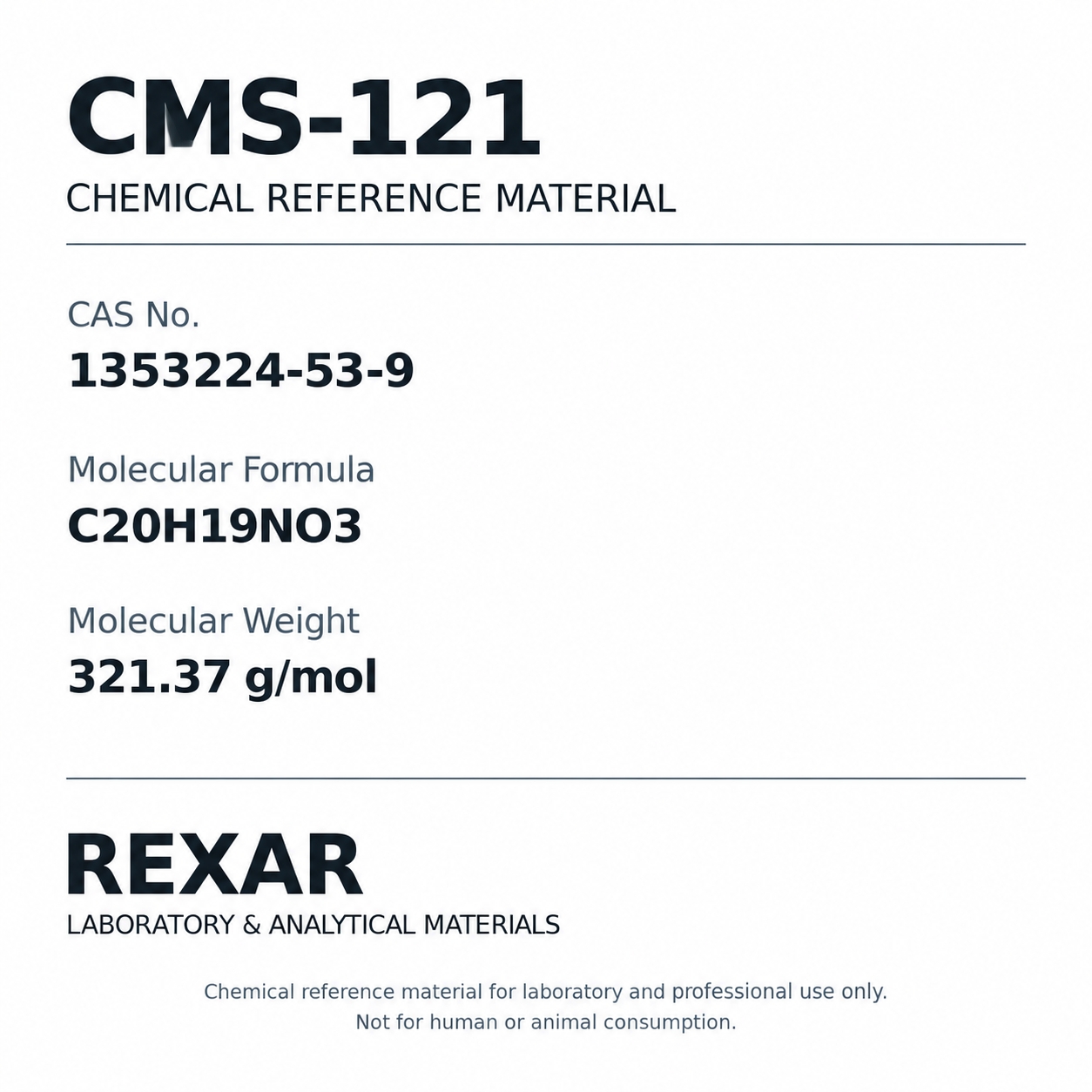 Rexar CMS-121 – CAS 1353224-53-9