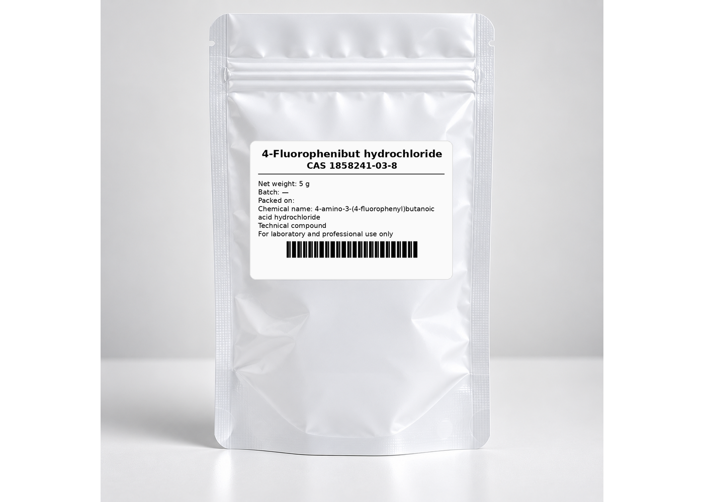Rexar 4-Fluorophenibut hydrochloride - CAS 1858241-03-8
