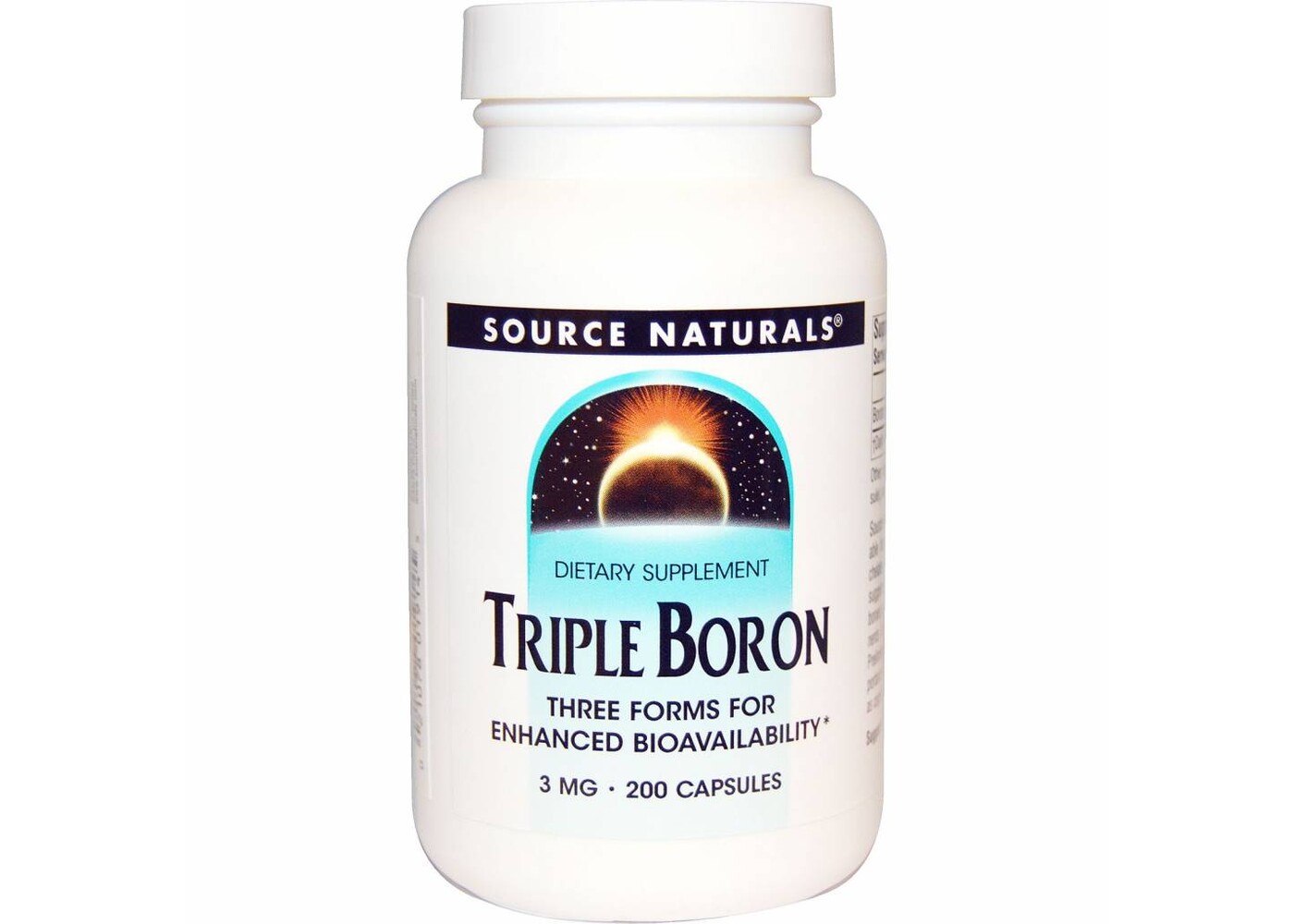 Source Naturals Triple Boron, 3 mg, 200 Capsules