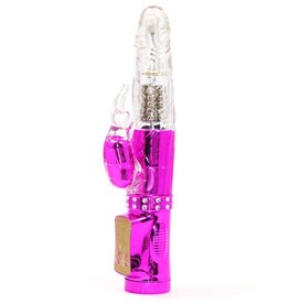 Paarse bunny vibrator diamant