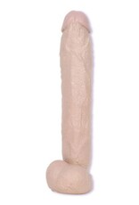 Doc Johnson Natural 12 Inch Dong With Balls