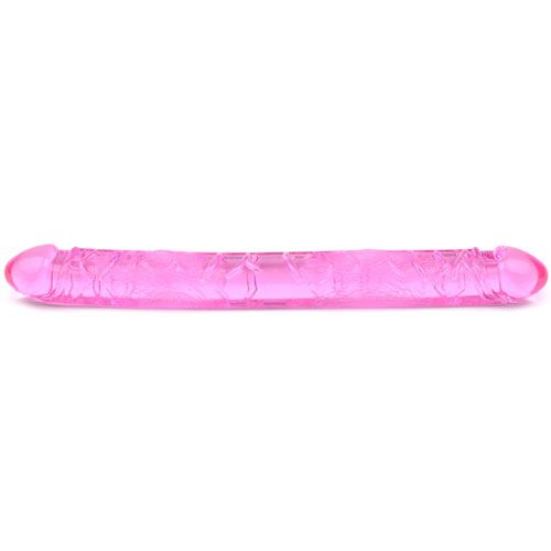 Pink Color Realistic Double Ended Dildo