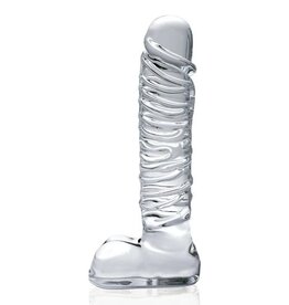 Pipedream Glas dildo in penis vorm Icicles No 63