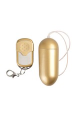 Shots Toys Vibrating Egg Deluxe Gold