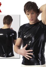 The Latex Collection Latex Shirt Black