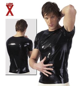 The Latex Collection Latex Shirt Black