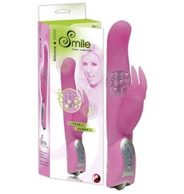 Erotic Entertainment Love Toys Smile Pearly Bunny Pink Vibrator