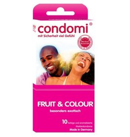 Condooms Condomi Fruit & Kleurtjes (10 stuks)