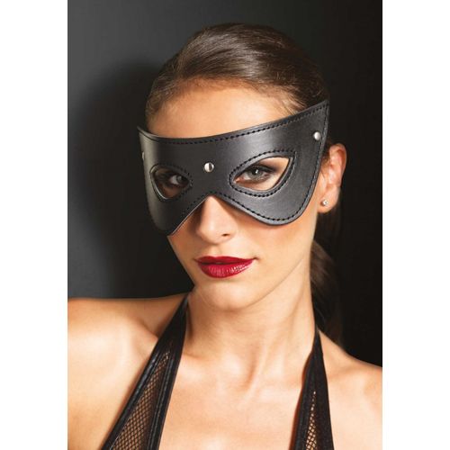 leg avenue Faux Leather Studded Eye Mask
