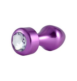 Aluminum Buttplug - Purple