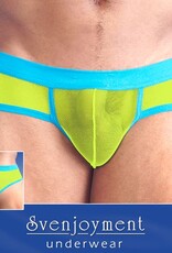 Svenjoyment Underwear Herenshort Gaas Lime